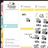 Energy Sleeping Planner Stickers