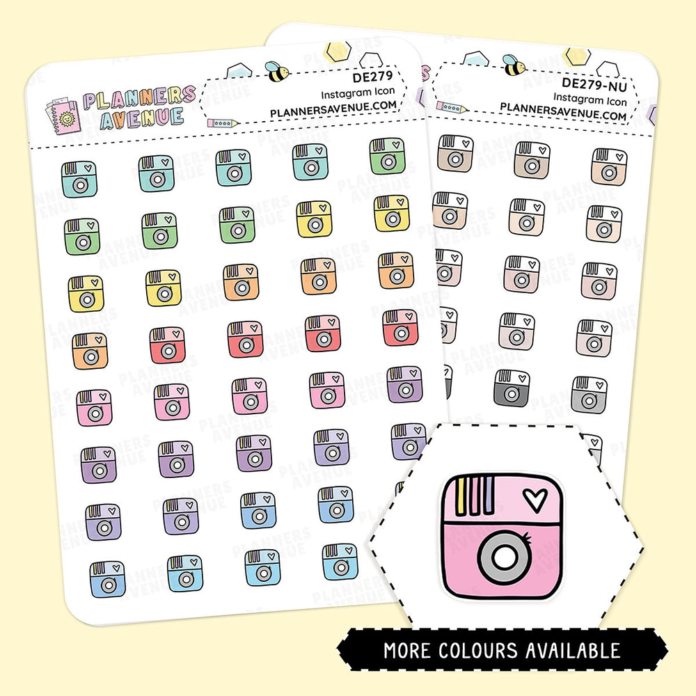 Instagram Mini Icon Stickers