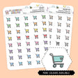 Shopping Trolley Mini Icons Stickers