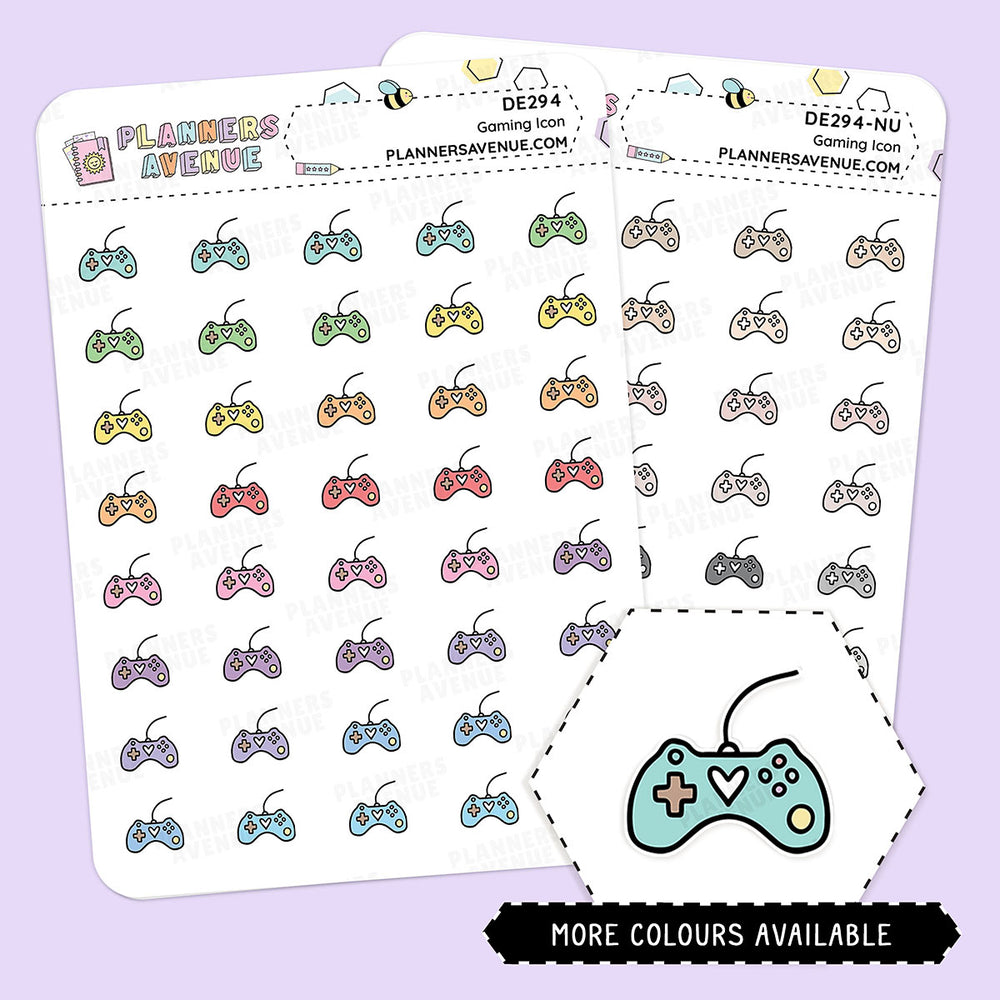 Gaming Mini Icons Stickers