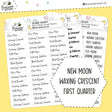 Moon Phases Script Stickers
