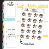 Get It Done Planner Girl Stickers