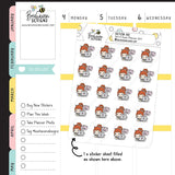 Get It Done Planner Girl Stickers