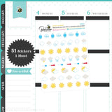 Weather Planner Stickers