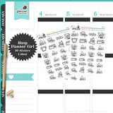 Sleep Planner Stickers