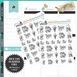 Sick Planner Stickers