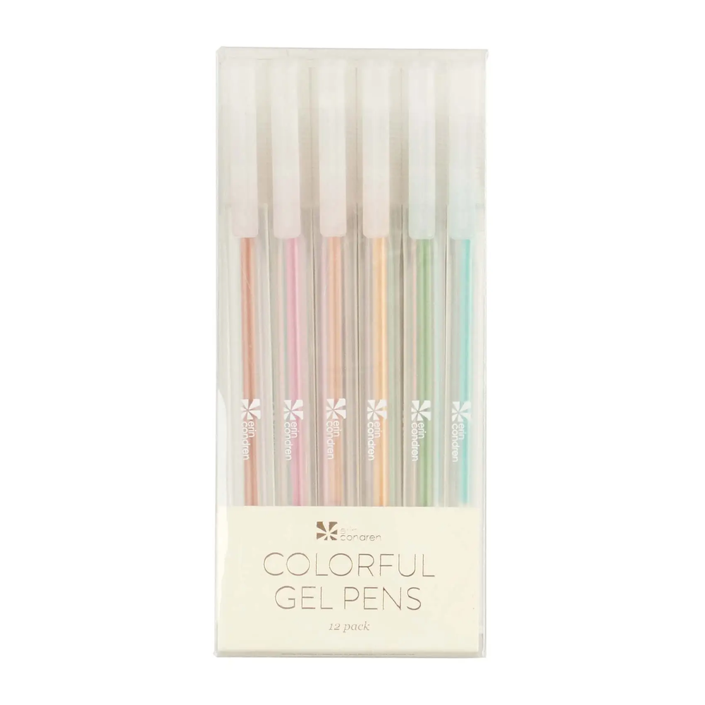 Erin Condren Colourful Gel Pens - 12-pack