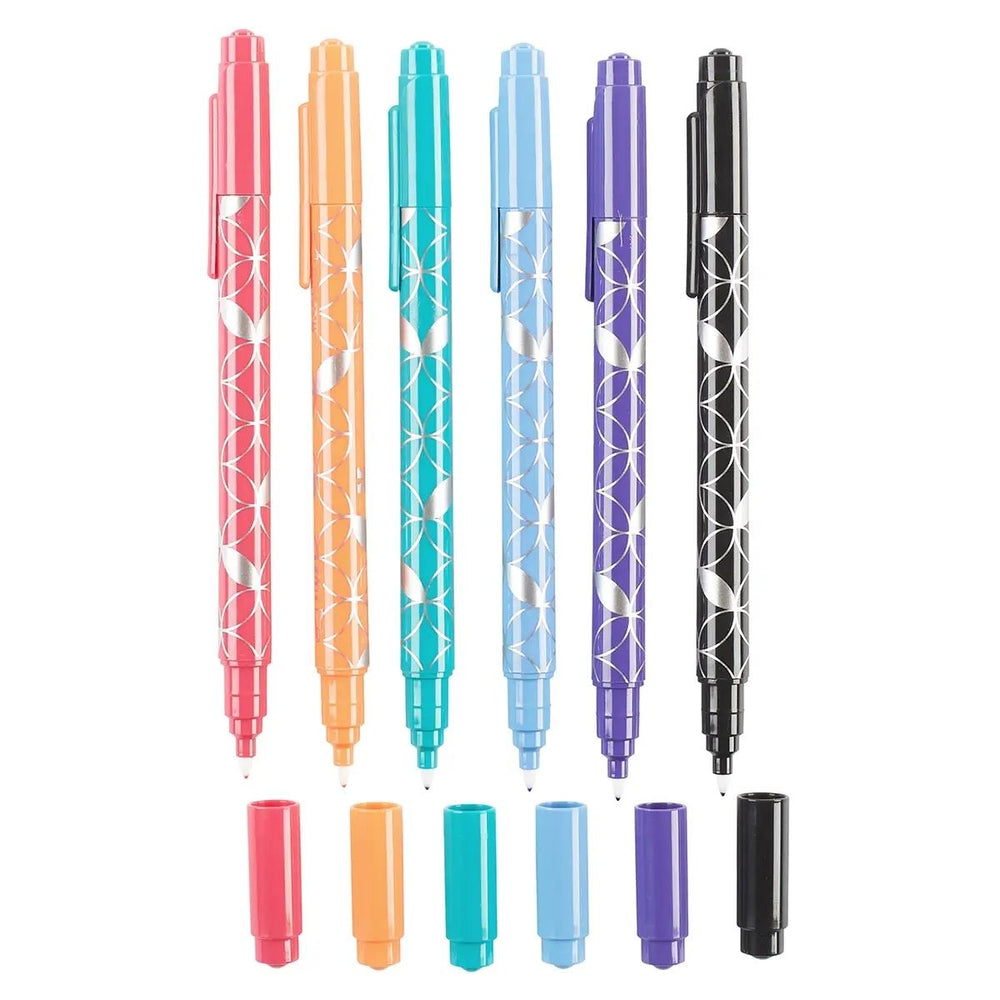 Erin Condren Dual Tip Classic Colourful Markers - 6 pack