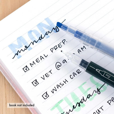 Erin Condren Dual Ink Dual Tip Pastel Highlighter Pens - 6 pack