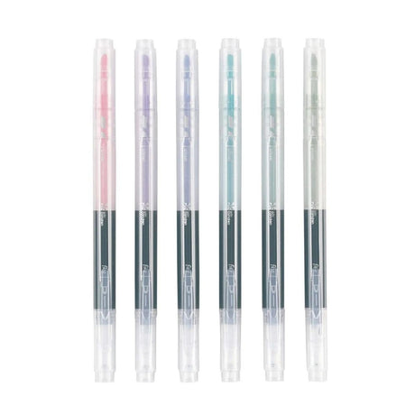 Erin Condren Dual Ink Dual Tip Pastel Highlighter Pens - 6 pack