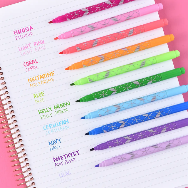 Erin Condren Dual Tip Multi-colour Markers - 10-pack