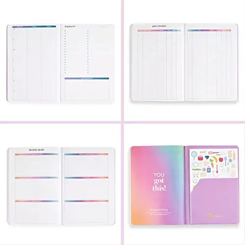 Erin Condren Meal Planning Petite Planner 2023 - Colour Blends