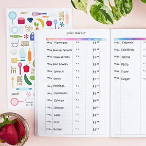 Erin Condren Meal Planning Petite Planner 2023 - Colour Blends