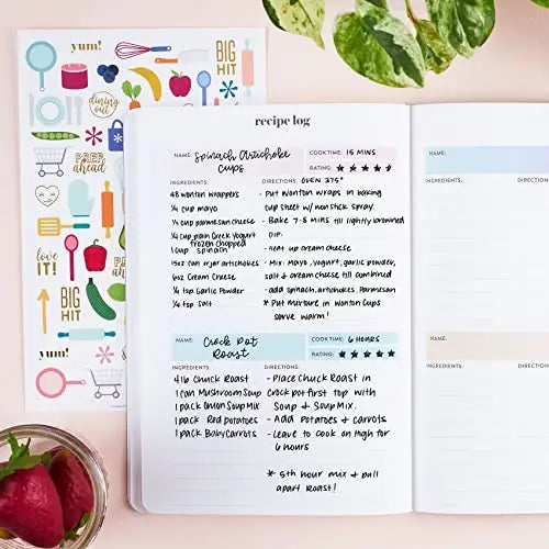 Erin Condren Meal Planning Petite Planner 2023 - Colour Blends