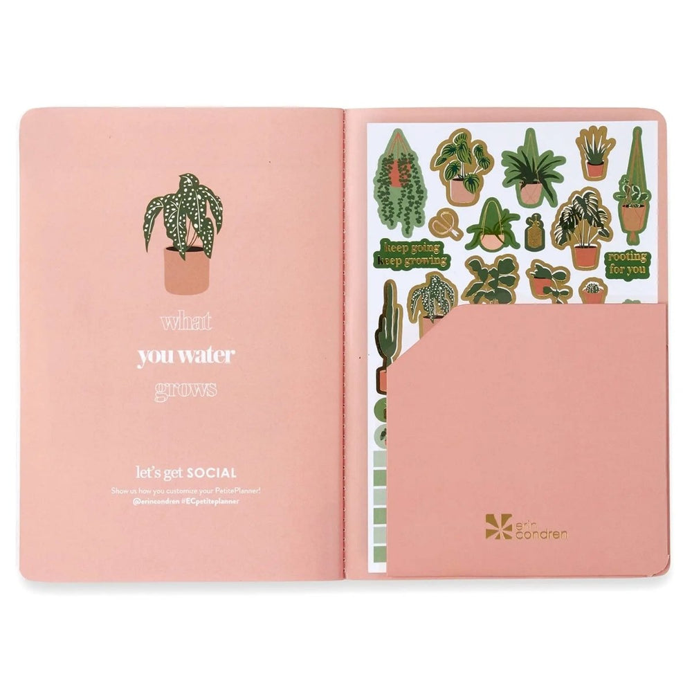 Erin Condren Plant Journal Petite Planner