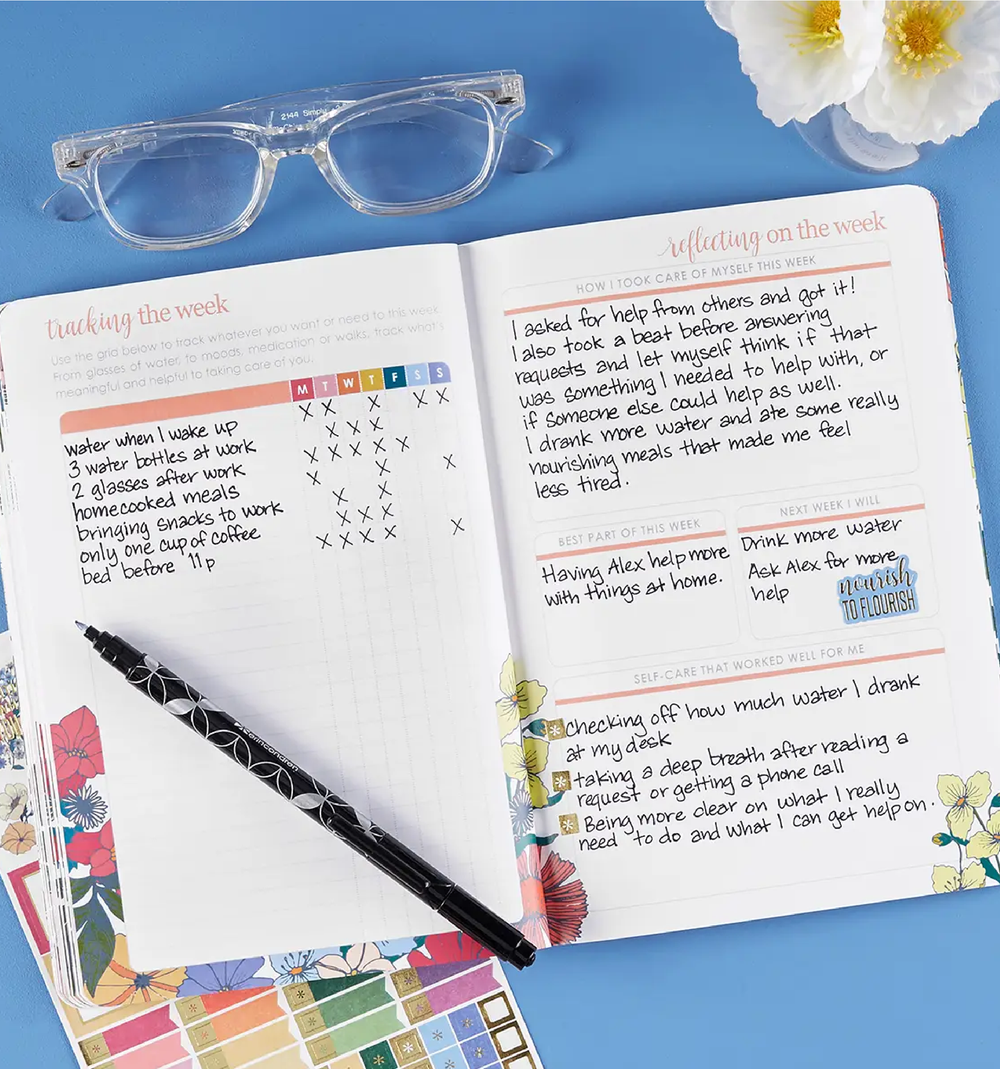 Erin Condren Self Care Journal Petite Planner