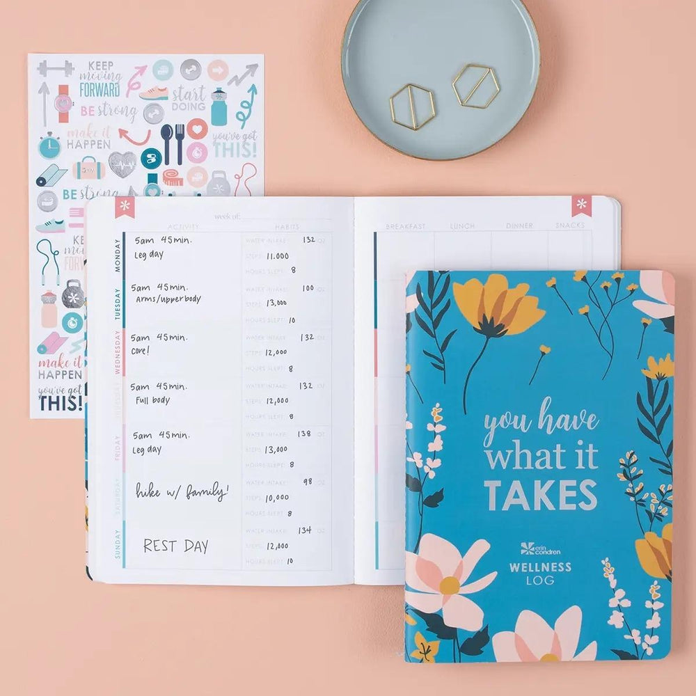 Erin Condren Wellness Wild Flower Petite Planner