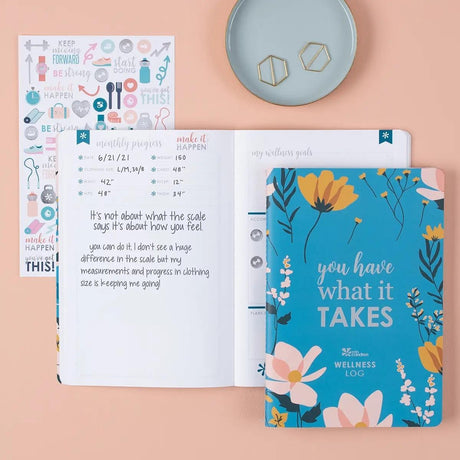 Erin Condren Wellness Wild Flower Petite Planner