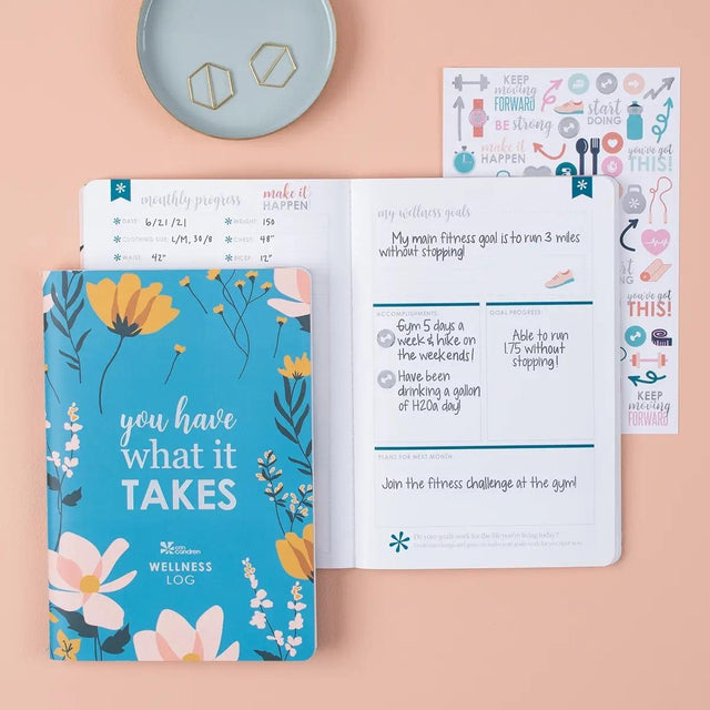 Erin Condren Wellness Wild Flower Petite Planner