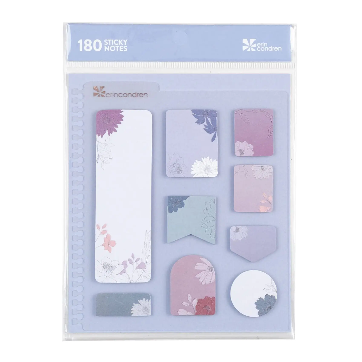 Erin Condren Sticky Notes In Bloom Stylized - Snap-in
