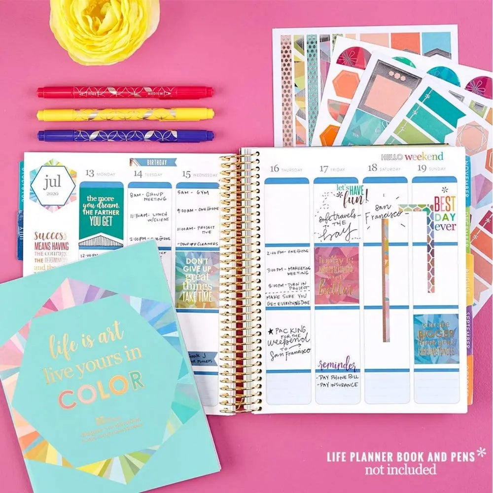 Erin Condren Kaleidoscope Classic Sticker Book