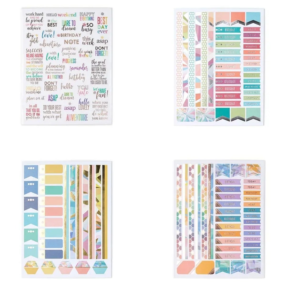 Erin Condren Kaleidoscope Classic Sticker Book