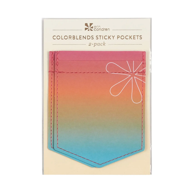 Erin Condren Rainbow Sticky Pocket Duo - Colourblends