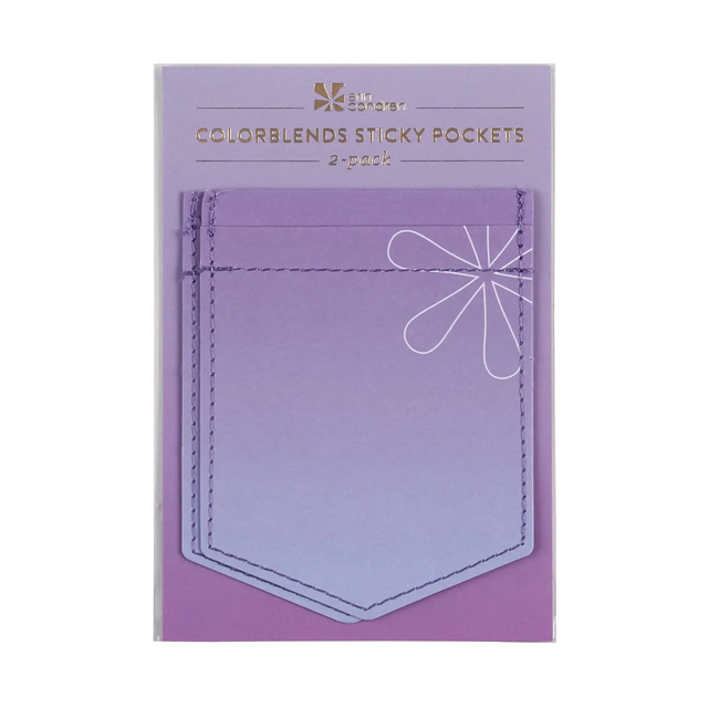 Erin Condren Twilight Sticky Pocket Duo - Colourblends