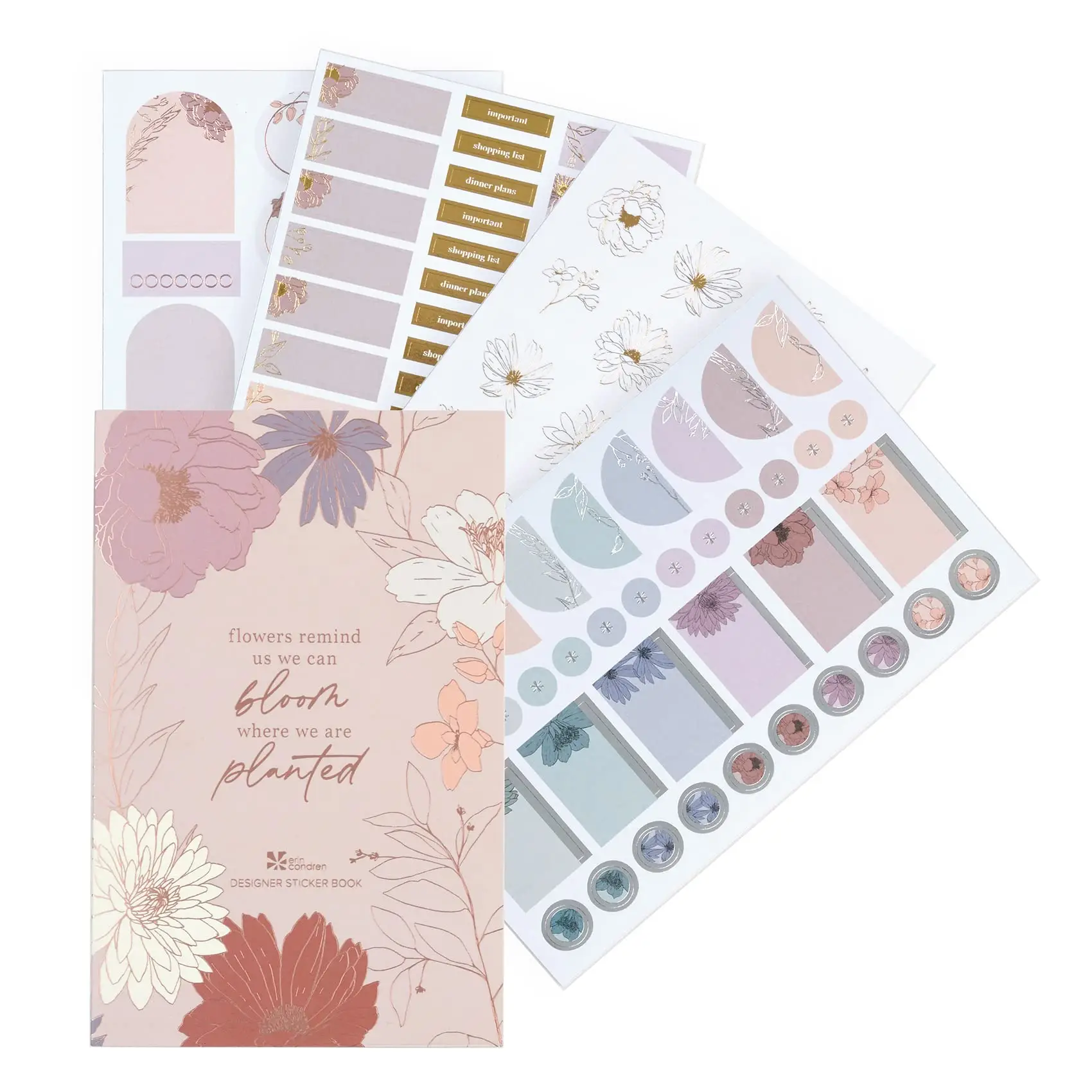 Wildflowers Sticker Book by Erin Condren