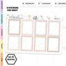 Neutral Full Box Planner Stickers