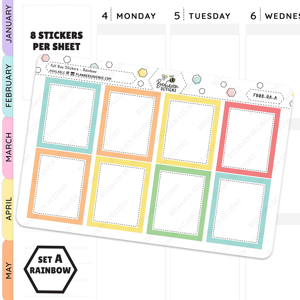 Full Box Planner Stickers