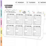 Etsy Shop Stats Tracker Planner Stickers