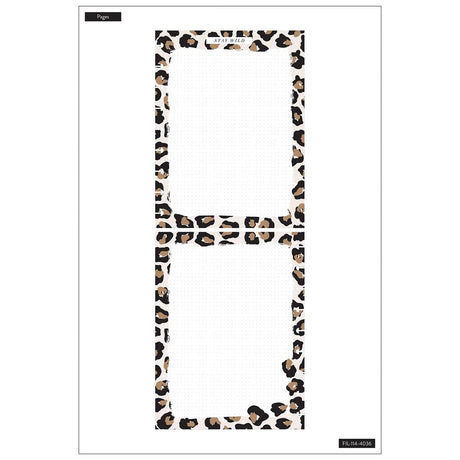 Happy Planner Classic Leopard Fill Paper - Dot Grid