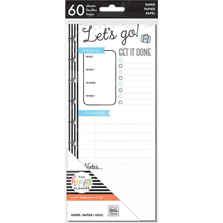 FIL-23-Happy Planner-Classic-Traveling Note Paper