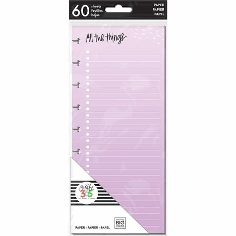 FIL-29-Happy Planner-Classic-Coloured Note Paper