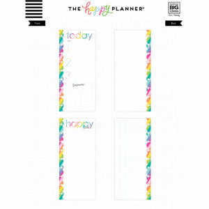 Happy Planner Today Priorities SKINNY CLASSIC Fill Paper - Lined + Dot Grid