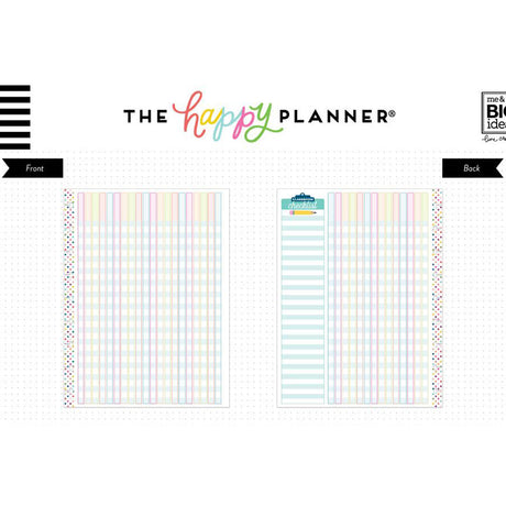 Happy Planner Classic Checklist Filler Paper