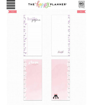 Happy Planner Classic Glam Girl SKINNY CLASSIC Fill Paper - Checklist + Lined