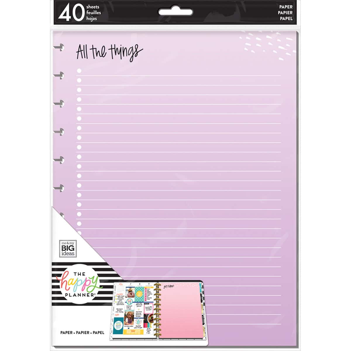 FILB-14-Happy Planner-Big-Coloured Note Paper