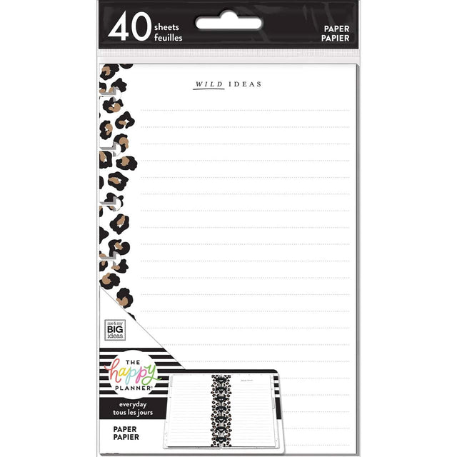 FILM-50-Happy Planner-Mini-Leopard Note Paper