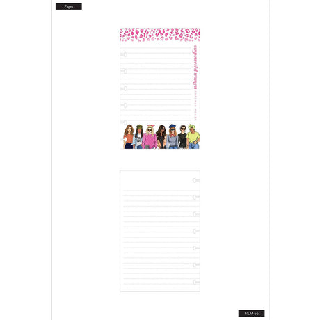 Happy Planner Mini Empowered Women Rongrong Foil Fill Paper - Lined
