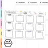 Post Note Washi Planner Stickers