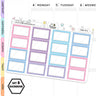 Half Box Planner Stickers