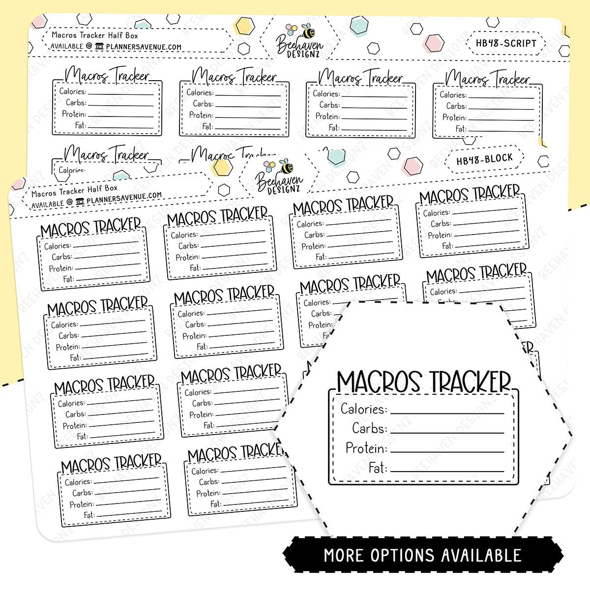 Maros Tracker Half Box Stickers