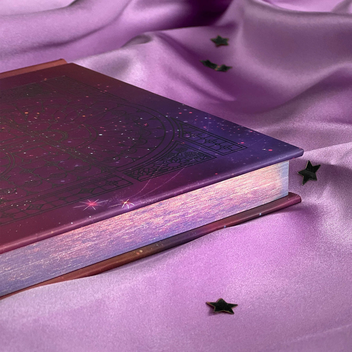 Iridescence Journal with lined pages holographic page edges