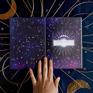 La Lune Dotted Journal Inside Cover