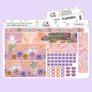 Crystal Cactus Hobonichi Monthly Kit