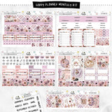 Autumn Pumpkin Happy Planner Monthly Sticker Kit