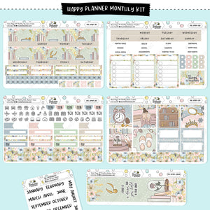 Book Magic Happy Planner Monthly Kit