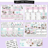 Winters Here Happy Planner Monthly Sticker Kit